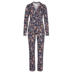 VIVANCE Pijama albastru marin / mai multe culori