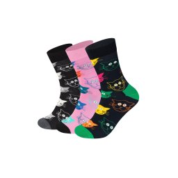 Happy Socks Șosete bleumarin / verde / roz deschis / negru