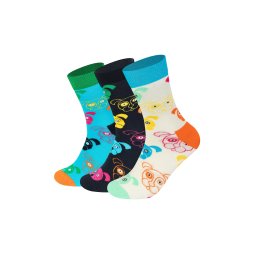 Happy Socks Șosete 'Bavaria Edition' albastru aqua / corai / negru / alb