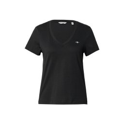 GANT Tricou roșu / negru / alb