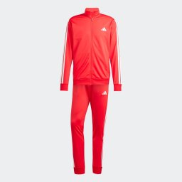 ADIDAS SPORTSWEAR Costum de trening 'Dayready' roșu / alb