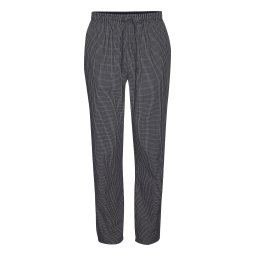 s.Oliver Pantaloni de pijama negru / alb natural