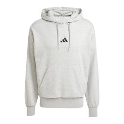 ADIDAS SPORTSWEAR Hanorac sport 'Essentials' gri amestecat / negru