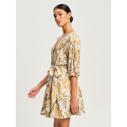 St MRLO Rochie 'Serafina' maro / oliv / alb