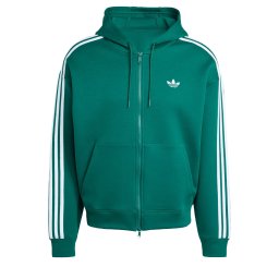 ADIDAS ORIGINALS Hanorac 'Adicolor Spacer' verde smarald / alb