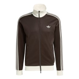 ADIDAS ORIGINALS Hanorac 'Classic' castaniu / alb murdar