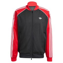 ADIDAS ORIGINALS Geacă de primăvară-toamnă roșu / negru / alb