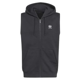 ADIDAS ORIGINALS Vestă 'Trefoil Essentials' negru
