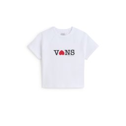 VANS Tricou 'Souvenir' roșu / negru / alb
