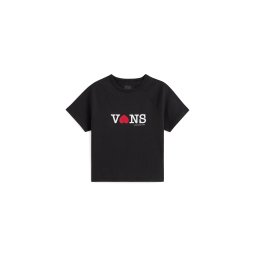 VANS Tricou 'Souvenir' roșu intens / negru / alb
