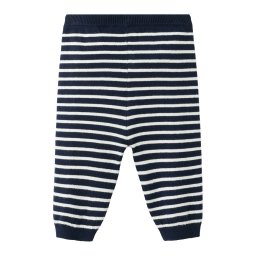 MANGO KIDS Pantaloni 'KAIP' bleumarin / alb