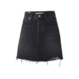 LEVI'S ® Fustă 'Deconstructed Skirt' negru denim
