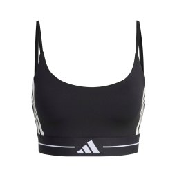 ADIDAS PERFORMANCE Sutien sport 'HYG' negru / alb