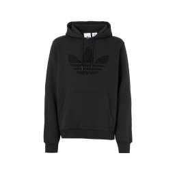 ADIDAS ORIGINALS Bluză de molton gri metalic / negru
