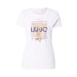 Liu Jo Tricou portocaliu deschis / negru / alb