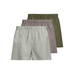 JACK & JONES Boxeri 'Milano' gri taupe / oliv / verde închis