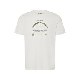 BLEND Tricou 'BHKORNELI' bej / kaki / negru