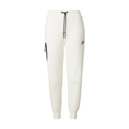 Nike Sportswear Pantaloni 'TCH FLC' bej deschis / negru