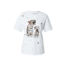 Liu Jo Tricou maro mokka / alb