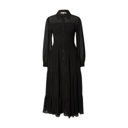 MICHAEL Michael Kors Rochie tip bluză 'SMOCK' negru