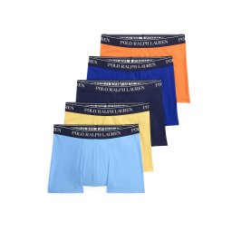 Polo Ralph Lauren Boxeri 'Spring Start' bleumarin / albastru deschis / albastru închis / galben / portocaliu
