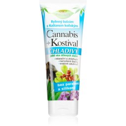 Bione Cosmetics Cannabis Comfrey balsam cu efect de racorire pentru mușchi, articulații și tendoane 200 ml