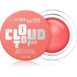 MAYBELLINE NEW YORK CloudTopia blush mat cremos buze si obraz culoare 05 Coral Illusion 5 g