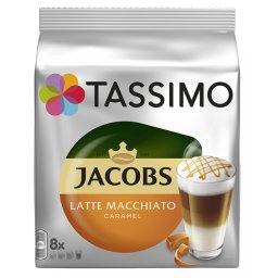 Tassimo Jacobs Latte Macchiato Caramel, 2 x 8 capsule
