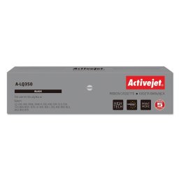 Activejet A-LQ350 printer ribbons for Epson printers; Epson S015633 replacement; Supreme; black