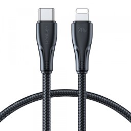 Cablu Date si Incarcare USB-C - Lightning Joyroom S-A11, 20W, 0.25m, Negru