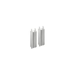 Geberit 111.847.00.1 - Set de console de fixare Duofix pentru vase WC cu suprafață de sprijin redusă, 2 buc.