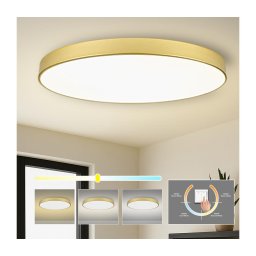 Brilagi-LED Plafonieră POOL LED/180W/230V 3000/4000/6000K Ø 120 cm auriu