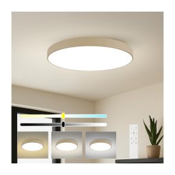 Brilagi-LED Lampă LED reglabilă pentru piscină SMART, 128 W, 230 V, 100 cm, bej, Wi‑Fi Tuya + telecomandă
