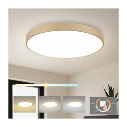 Plafonieră LED Brilagi POOL, 100 W, 230 V, 3000/4000/6000 K, Ø 80 cm, bej