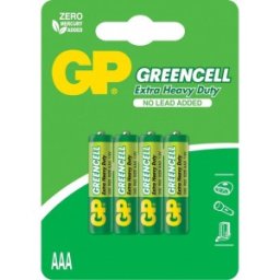 Baterie Zinc Carbon GP R3 AAA 4 Buc / Blister