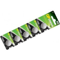 Baterie Buton Litiu GP 3V, 5Buc / Blister