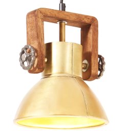Lampa suspendata industriala, 25 W, aramiu, 19 cm, E27, rotund GartenMobel Dekor