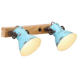 Lampa de perete 25 W, albastru uzat, 45x25 cm, E27 GartenMobel Dekor