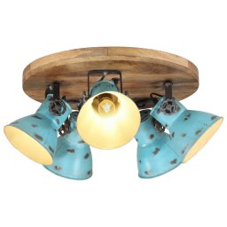 Lampa de tavan 25 W, albastru uzat, 50x50x25 cm, E27 GartenMobel Dekor