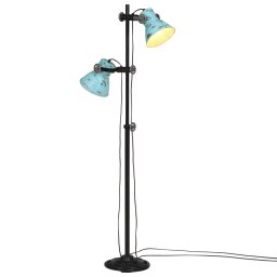 Lampa de podea, 25 W, albastru uzat, 25x25x90/140 cm, E27 GartenMobel Dekor