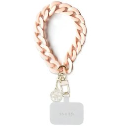 Husă telefon Guess cu hand 4G Charm, Universal – Roz