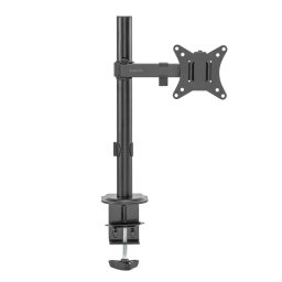 SUPORT de birou LOGILINK, pt 1 TV/monitor plat, diag. max 32 inch, rotatie, inclinare, orizontala, verticala, max 9 Kg, negru, BP0171