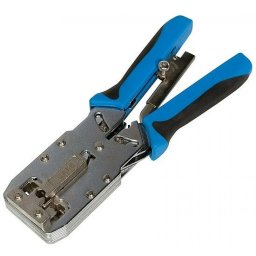 CLESTE sertizare mufe, LOGILINK, functii: sertizare mufe, decupare si taiere cablu, pentru mufe RJ11/ RJ45 Cat.6. WZ0035