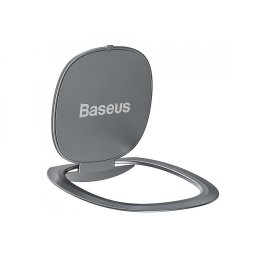SUPORT Telefon Baseus Invisible, inel metalic pentru o prindere sigura si suport orizontal telefon, pliere 180 grade, grosime 2.1mm, aluminiu SUYB-0S - 6953156222991