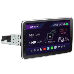 [Resigilat] Navigatie Universala 1DIN ecran adjustabil, Android 13, Octacore 4GB RAM + 64GB ROM, 10.1 Inch - AD-BGA1001DIN - Copie