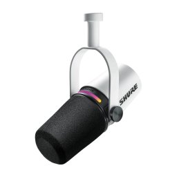 Microfon Shure MV7+-W XLR/USB-C Alb