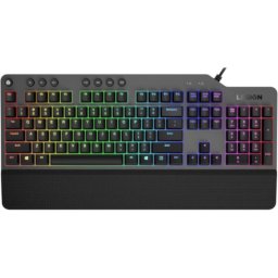 Tastatura Legion K500 Mechanical Switch Gaming Keyboard US Grey, USB Cu fir,Negru