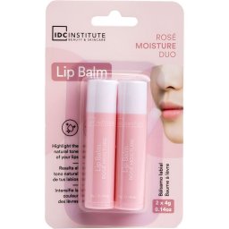 IDC Institute Balsam Buze Hidratant Trandafir 2x4g 2 buc 42102