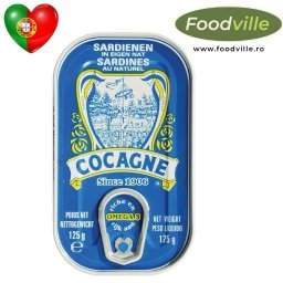 COCAGNE Conserva sardine portugheze in suc propriu 125 gr