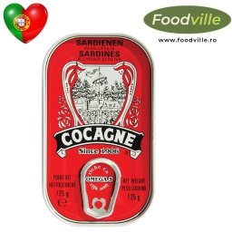 COCAGNE Conserva sardine portugheze in ulei de masline 125 gr